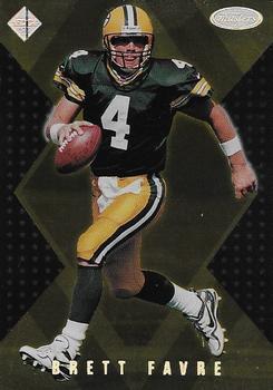 1998 Collector's Edge Masters - Gold Redemption SN100 #S180 Brett Favre Front