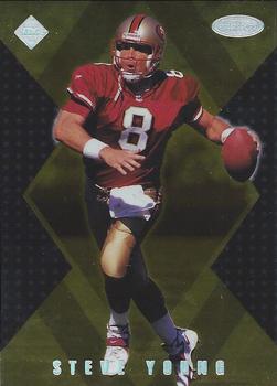 1998 Collector's Edge Masters - Gold Redemption SN100 #S196 Steve Young Front