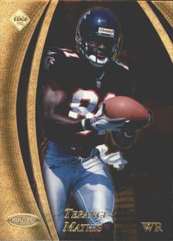 1998 Collector's Edge Masters - Gold Redemption SN500 #11 Terance Mathis Front