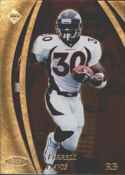 1998 Collector's Edge Masters - Gold Redemption SN500 #52 Terrell Davis Front