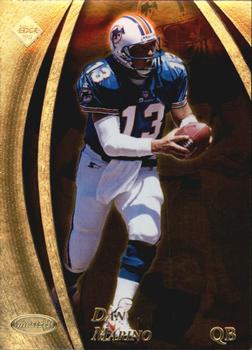 1998 Collector's Edge Masters - Gold Redemption SN500 #89 Dan Marino Front