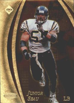 1998 Collector's Edge Masters - Gold Redemption SN500 #143 Junior Seau Front