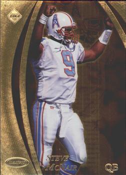 1998 Collector's Edge Masters - Gold Redemption SN500 #163 Steve McNair Front
