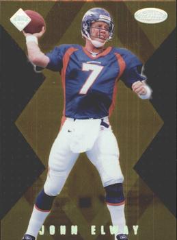 1998 Collector's Edge Masters - Gold Redemption SN500 #S176 John Elway Front