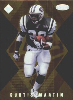 1998 Collector's Edge Masters - Gold Redemption SN500 #S189 Curtis Martin Front