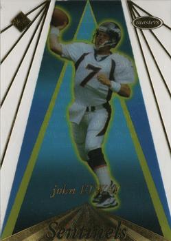 1998 Collector's Edge Masters - Sentinels #S1 John Elway Front