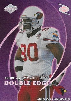 1998 Collector's Edge Odyssey - Double Edge #9b Andre Wadsworth / Reggie White Front