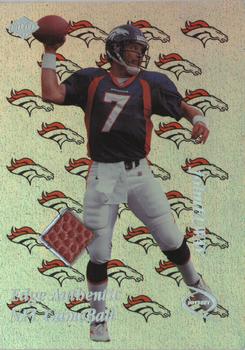1998 Collector's Edge Odyssey - Game Ball #JE John Elway Front