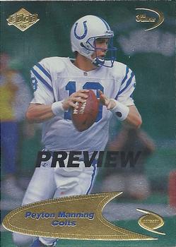 1998 Collector's Edge Odyssey - Previews #212 Peyton Manning Front