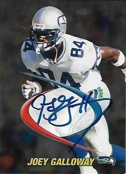 1998 Collector's Edge Odyssey - Prodigies Autographs #NNO Joey Galloway Front