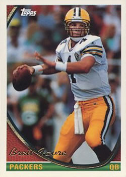 1994 Topps #530 Brett Favre Front