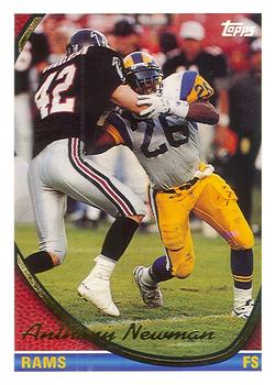 1994 Topps #54 Anthony Newman Front