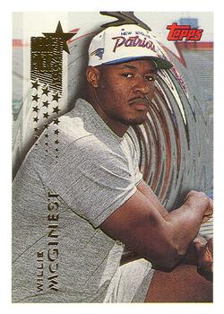 1994 Topps #74 Willie McGinest Front