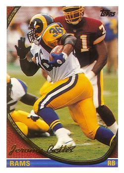 1994 Topps #100 Jerome Bettis Front