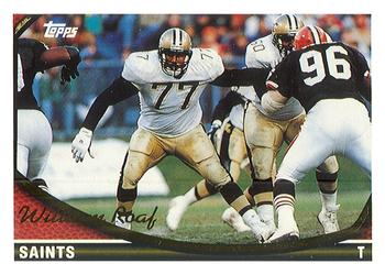 1994 Topps #140 Willie Roaf Front