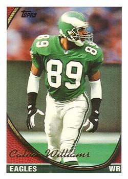 1994 Topps #568 Calvin Williams Front