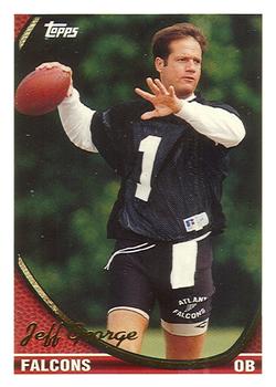 1994 Topps #580 Jeff George Front