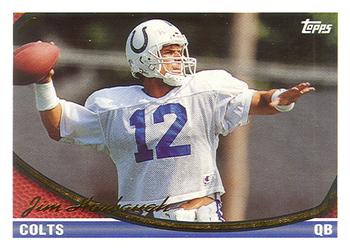 1994 Topps #610 Jim Harbaugh Front