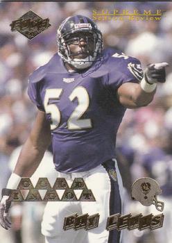 1998 Collector's Edge Supreme Season Review - Gold Ingot #12 Ray Lewis Front