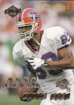 1998 Collector's Edge Supreme Season Review - Gold Ingot #17 Andre Reed Front