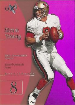 1998 SkyBox E-X2001 - Essential Credentials Future #2 Steve Young Front