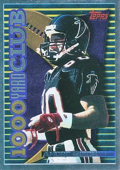 1994 Topps - Finest 1000/3000 Yd Club #12 Andre Rison Front
