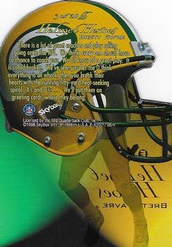 1998 SkyBox E-X2001 - Helmet Heroes #3hh Brett Favre Back