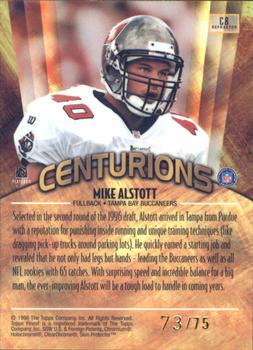 1998 Finest - Centurions Refractors #C8 Mike Alstott Back