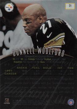 1998 Finest - No-Protectors #21 Donnell Woolford Back