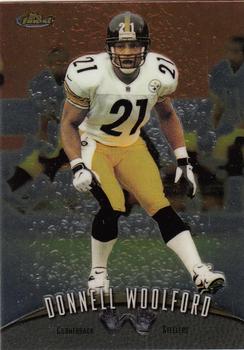 1998 Finest - No-Protectors #21 Donnell Woolford Front