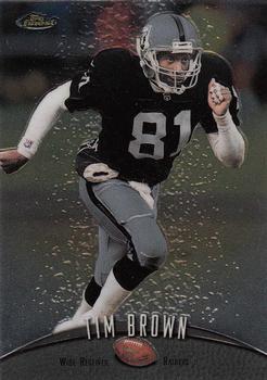 1998 Finest - No-Protectors #40 Tim Brown Front