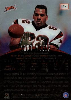 1998 Finest - No-Protectors #95 Tony McGee Back