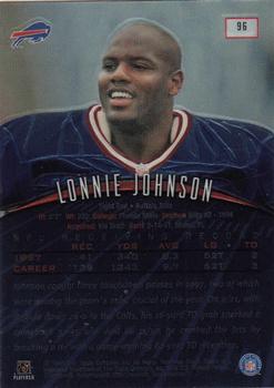 1998 Finest - No-Protectors #96 Lonnie Johnson Back