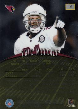 1998 Finest - No-Protectors #157 Eric Metcalf Back