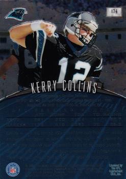 1998 Finest - No-Protectors #174 Kerry Collins Back