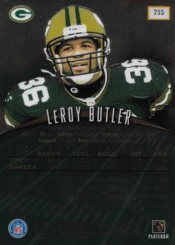 1998 Finest - No-Protectors #255 LeRoy Butler Back
