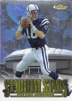 1998 Finest - Stadium Stars #SS9 Peyton Manning Front