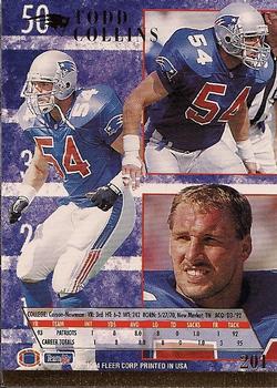 1994 Ultra #201 Todd Collins Back