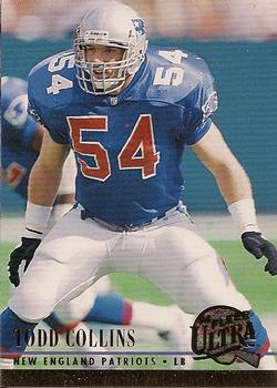1994 Ultra #201 Todd Collins Front