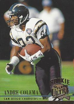 1994 Ultra #487 Andre Coleman Front