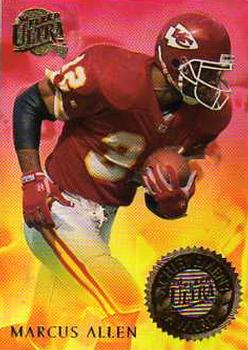 1994 Ultra - Ultra Achievement Awards #1 Marcus Allen Front