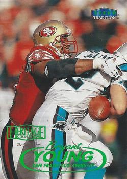 1998 Fleer Tradition - Heritage #35H Bryant Young Front