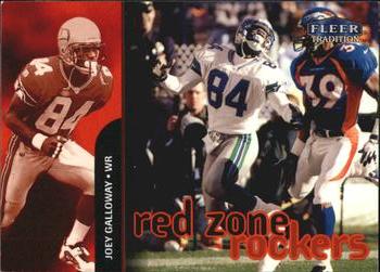 1998 Fleer Tradition - Red Zone Rockers #5 RR Joey Galloway Front