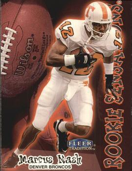 1998 Fleer Tradition - Rookie Sensations #11 RS Marcus Nash Front