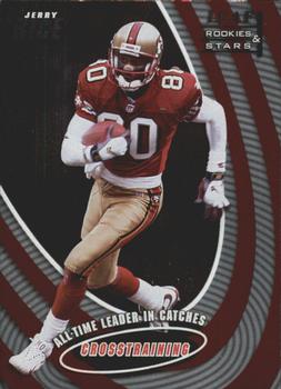 1998 Leaf Rookies & Stars - Cross Training #5 Jerry Rice Front