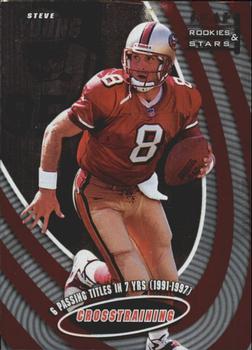 1998 Leaf Rookies & Stars - Cross Training #10 Steve Young Front