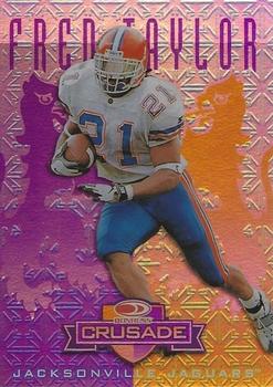 1998 Leaf Rookies & Stars - Crusade Purple #77 Fred Taylor Front