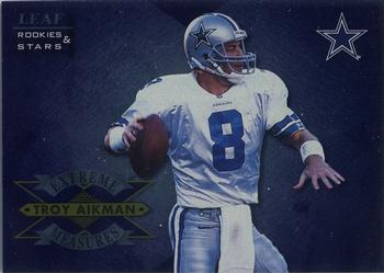 1998 Leaf Rookies & Stars - Extreme Measures #5 Troy Aikman Front