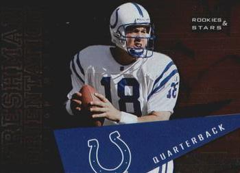 1998 Leaf Rookies & Stars - Freshman Orientation #1 Peyton Manning Front