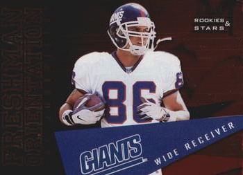 1998 Leaf Rookies & Stars - Freshman Orientation #3 Joe Jurevicius Front